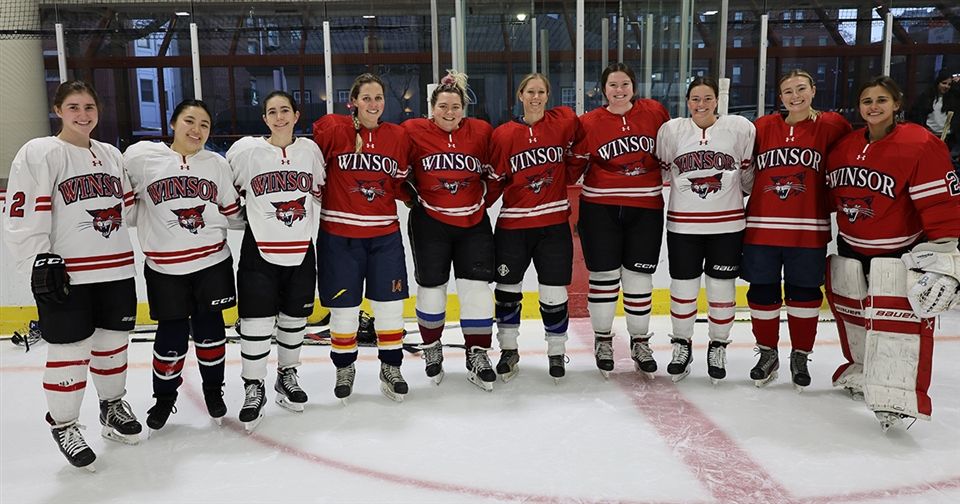 Image related to the post titled: Better Together: Alums Join the Team for the Alum Hockey Game