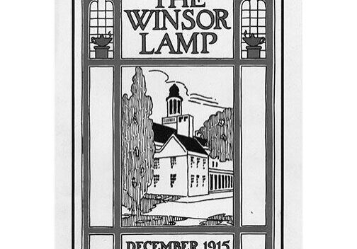 Winsor School in the year 1915